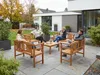 2-Sitzer Gartenbank aus Akazienholz, ca. 115 x 48,5 x 82 cm Produktbild-Vorschau 18