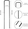 100 Stück Erdanker Stahl Bodenanker 150 x 25 mm lang Produktbild-Vorschau 2