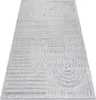 Teppich SANTO SISAL 0989 geometrisch grau Grau 180x270 cm Produktbild-Vorschau 1