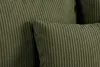 riess-ambiente XXL Sofa ELEGANCIA 285cm grün Cord Federkern Produktbild-Vorschau 11