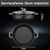 Scheffler Servierpfanne Induktion, 36 x 8,5 cm Schmorpfanne Produktbild-Vorschau 2