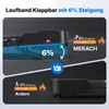 Merach 2-in-1 Laufband mit 6 % Steigung, 1–12 km/h, 3,0 PS, Produktbild-Vorschau 3
