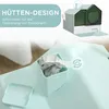 PawHut Katzentoilette Katzenklo mit Schaufel Filter für Produktbild-Vorschau 4