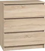 Roe Furniture | Komoda 60 cm - Sonoma - 3 zásuvky - Náhled obrázku produktu 1