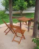 Garden Pleasure Barkeley Balkonhängetisch Eukalyptus braun Produktbild-Vorschau 3