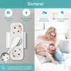 2 Stück EU Steckdosenadapter HAUSPROFI Mehrfachstecker Produktbild-Vorschau 4