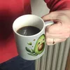 Avocado Glitzer-Kaffeebecher Produktbild-Vorschau 6
