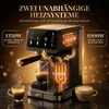 ZELURXX 3-in-1 Espressomaschine, 20 Bar Druck, 1350W Produktbild-Vorschau 4