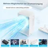 Mini-Luftkühler mit Nachtlicht und Timer, tragbarer Produktbild-Vorschau 2