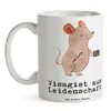 Mr. & Mrs. Panda Kaffeetasse Visagist Leidenschaft - Weiß - Produktbild-Vorschau 3