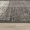 TT Home Teppich für das Wohnzimmer Kariert Modern Grau Produktbild-Vorschau 2
