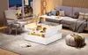 okwish Höhenverstellbarer Couchtisch Beistelltisch mit Produktbild-Vorschau 5