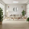 STOLARNIA PIKA Deckenlampe - Runde Holz Deckenleuchte Weiß Produktbild-Vorschau 6