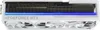 A white graphics card with RGB lighting. Produktbild-Vorschau