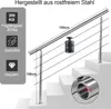 Clanmacy ringhiera corrimano scala in acciaio inox per Anteprima dell’immagine prodotto 2