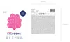 10 Partystar Luftballons pink 30cm Produktbild-Vorschau 4