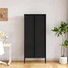 Vitrinenschrank 'Vinterhavn' mit 2 Türen 180 x 80 x 35 cm Produktbild-Vorschau 3