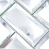 Spiegel Metro Mosaik Fliesen Reflexion Rechteck Produktbild-Vorschau 3