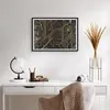 Gerahmtes Poster - Schwarzer Rahmen - Ornament Gold Schwarz Produktbild-Vorschau 6