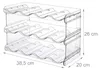 Relaxdays Flaschenhalter Set, stapelbar, 12 Flaschen, 3 Produktbild-Vorschau 4