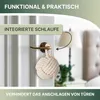 Topanbieter999 Türstopper 2er Jute natur cremeweiß Tür Produktbild-Vorschau 6