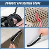 Spaltreinigungsbürste,Hard-Bristled Crevice Cleaning Produktbild-Vorschau 3