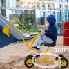 COSTWAY koparka obrotowa 360°, 122x40x66 cm gigantyczna Podgląd zdjęcia produktu 4