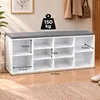 Armadietto per scarpe KESPER, colore bianco, con cuscino Anteprima dell’immagine prodotto 5