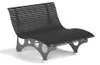 HOME DELUXE Wellenliege NIRA Anthrazit - 97 x 148 x 152 cm, Produktbild-Vorschau 1