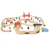 Bigjigs Rail Chemin de fer en bois avec route de campagne Voir les images du produit 11