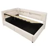 Flieks Hydraulisches Polsterbett 90x200cm mit Led, Produktbild-Vorschau 10