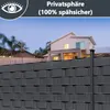 SWANEW 50m Sichtschutzfolie Gartenfreude Folie PVC Zaun Produktbild-Vorschau 4