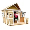 AXI Spielhaus Lisa aus  Holz | Outdoor Kinderspielhaus mit Produktbild-Vorschau 2