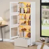 Merax Vitrine LED mit Verstellbare Glastrennwände, Produktbild-Vorschau 2