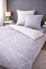 Dormisette Biber biancheria da letto 2 pezzi grigio argento Anteprima dell’immagine prodotto 8