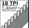 Lame de scie sabre S 1122 EF, Flexible for Metal, paquet de Voir les images du produit 20