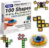 TOSY Magnet Fidget Spinner Mini – 8 Bausteine, 3-in-1: Produktbild-Vorschau 1