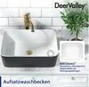 DeerValley DV-1V0001 Badezimmer-Waschbecken 48cm x 37cm Produktbild-Vorschau 13