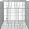 vidaXL Gabbia per conigli 78x54x54 cm Ferro zincato Anteprima dell’immagine prodotto 5
