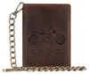 GREENBURRY Geldbörse Vintage Wallet With Chain Brown Bike Produktbild-Vorschau 1