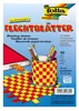 Folia 760 Flechtblätter - ungummiert, 12x17cm, 10 Farben Anteprima dell’immagine prodotto 2
