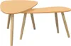 vidaXL 2-tlg. Couchtisch-Set Massivholz Kiefer Braun Produktbild-Vorschau 6