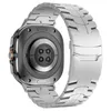 The back of a smartwatch with a metal band. Náhled obrázku produktu