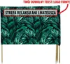 PARAWAN PLAŻOWY Rośliny z indywidualnym napisem 5 PANELI Podgląd zdjęcia produktu 2