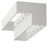 DanDiBo Wandgarderobe met opbergruimte, 60 cm, metaal, wit, Productafbeelding-voorbeeld 7