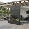 Blumenkasten mit Rankgitter, Hochbeet mit Sichtschutz, Produktbild-Vorschau 3
