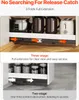 A diagram illustrating the difference between three-stage and two-stage drawer slides, with product images and text descriptions. Anteprima dell’immagine prodotto