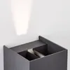 BRILLIANT tmavě šedé venkovní nástěnné světlo LED Hilly | Náhled obrázku produktu 7