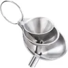 Edelstahl Trichter Set, 3 Stück Edelstahl Kleine Trichter, Produktbild-Vorschau 2