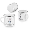 Mr. & Mrs. Panda Emaille Tasse Eventmanagerin Leidenschaft Produktbild-Vorschau 4